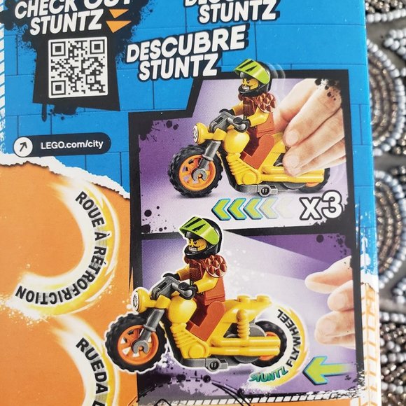 NEW LEGO Stunt Bike Motorcycle 60297 Flywheel $15 - Picture 4 of 6